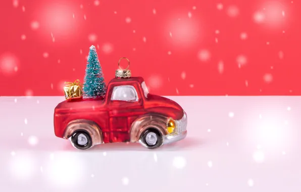 Toy, Christmas, New year, machine, Christmas decorations, new year decorations