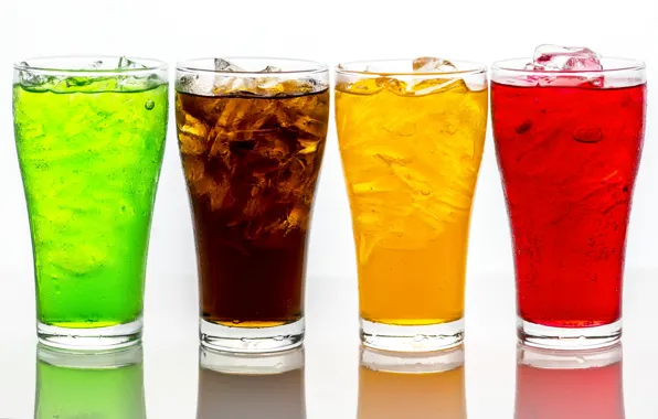 Glass, paint, ice, drink, soda