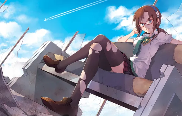 Mood, shop, schoolgirl, hardware, Mari, Rebuild NGE, Makinami Illustrious