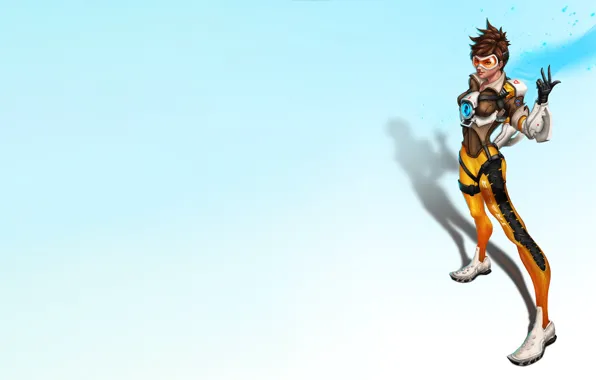 Girls, Art, Art, Characters, Overwatch, Tracer, Lena Oxton, Tracer