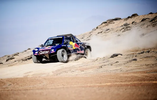 Sand, Auto, Blue, Sport, Machine, Red Bull, 300, Rally