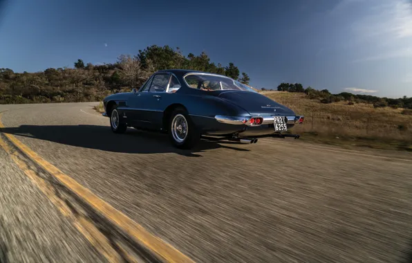 Road, Speed, Ferrari, Lights, Classic, Chrome, Classic car, Ferrari 400 Superamerica