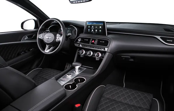 Sedan, Hyundai, salon, Genesis, 2019, G70