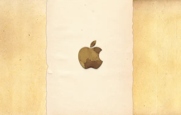 Picture Apple, Paper, Apple, Texture, Beige