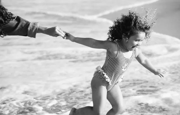 Water, joy, squirt, children, child