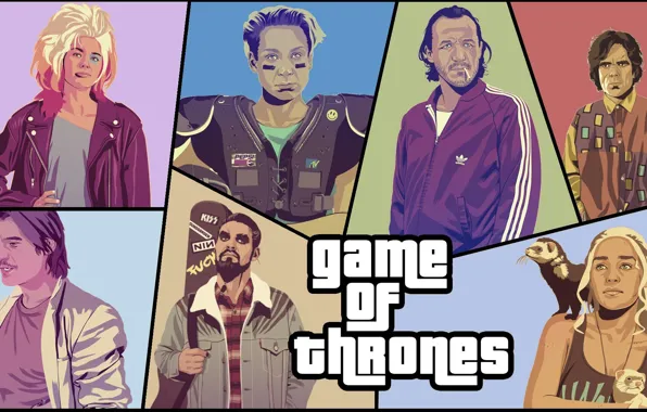 Parody, GTA, Game Of Thrones, Game of Thrones