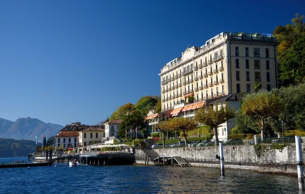 Picture lake Como, Tremezzo, Grand Hotel Tremezzo, Itali