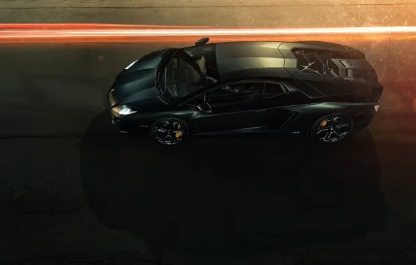 Picture Black, Lamborghini, Lamborghini, Black, LP700-4, Aventador, Aventador