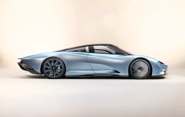 McLaren, side view, hypercar, 2019, Speedtail