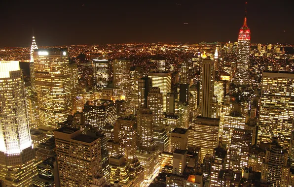 The city, night city, new york, new York, pezza