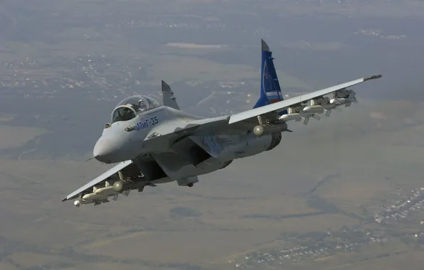 Flight, fighter, missiles, Russia, multipurpose, MiG-35, The MiG-35, generation "4++"
