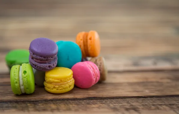 Cookies, dessert, colour, macaroon