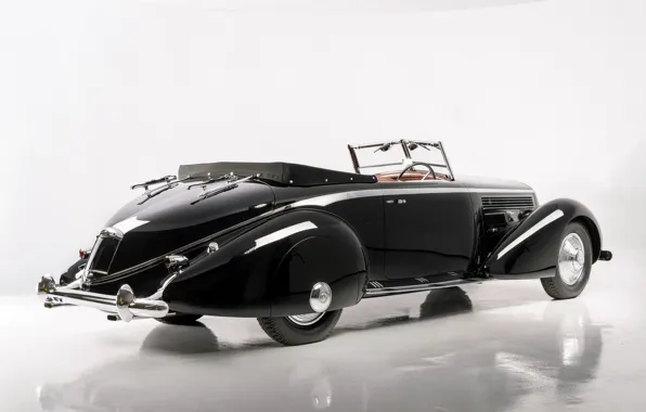 Convertible, Classic, Lancia, Chrome, Classic car, 1936, Lancia Astura Cabriolet, Type "The Mouth"