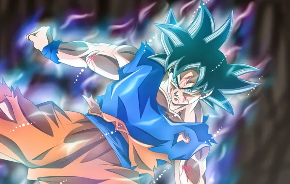 Background, guy, brunette, Dragon Ball, Dragonball, aura power