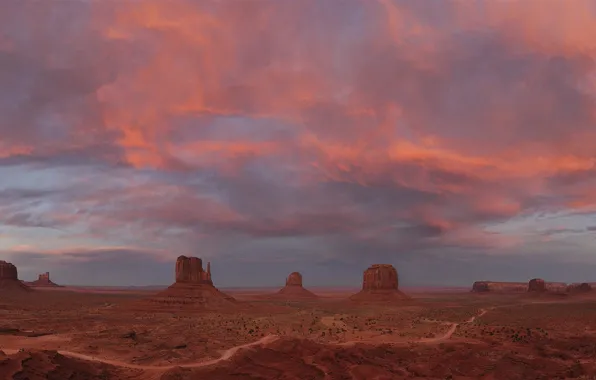 Wallpaper, desert, nature