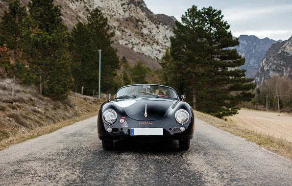Porsche, 1957, 356, Porsche 356A 1600 Speedster