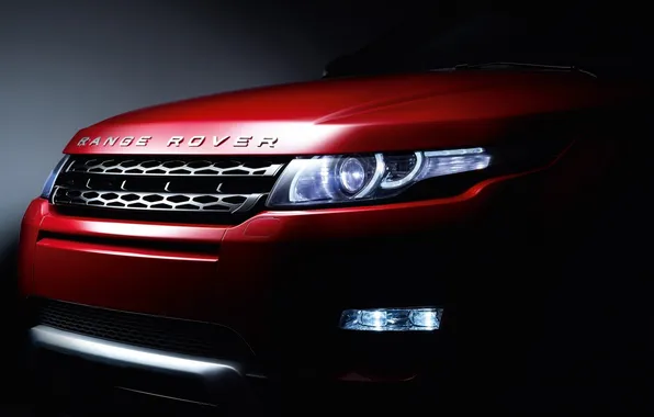 Cars, auto, Rover, Evoque Headlights