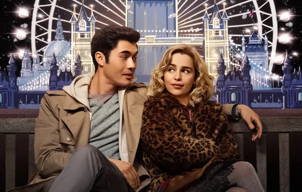 Emilia Clarke, Emilia Clarke, Henry Golding, Last Christmas, Henry Golding, Christmas for two