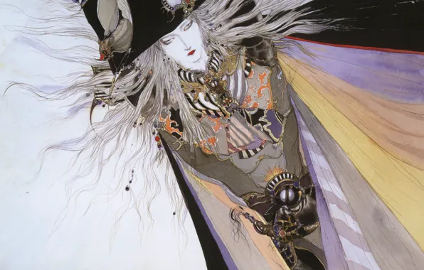 Vampire Hunter D - Amano Yoshitaka - Mobile Wallpaper by Amano