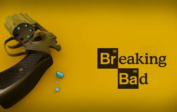 The series, revolver, poster, Breaking bad, Breaking Bad