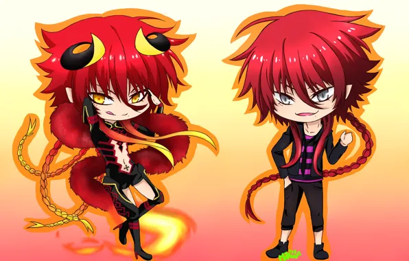 Picture Kamigami no Asobi, vector, baby, art, Game of the gods