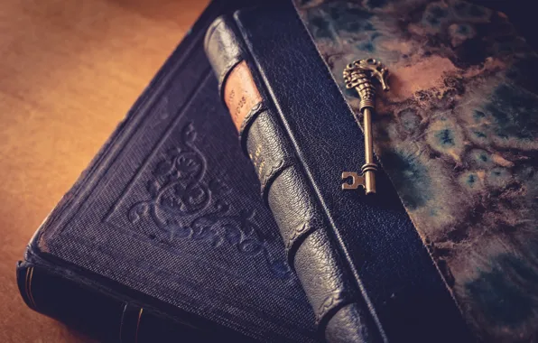Key, book, folio