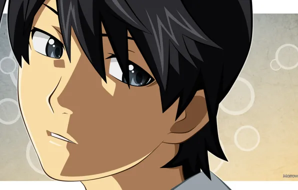 Anime, art, guy, Bakemonogatari