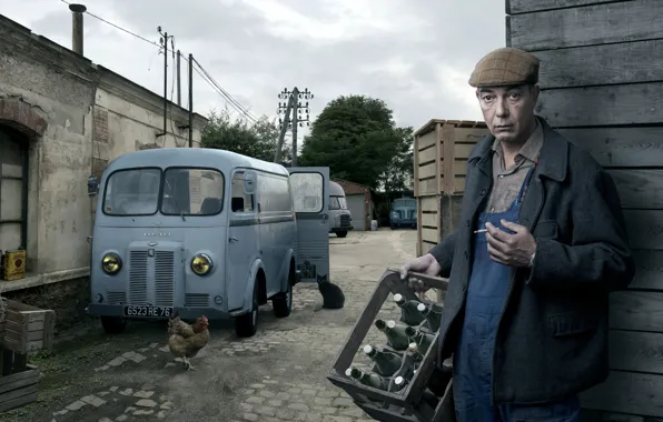 Picture retro, France, working, Peugeot, male, Citroen, Stories