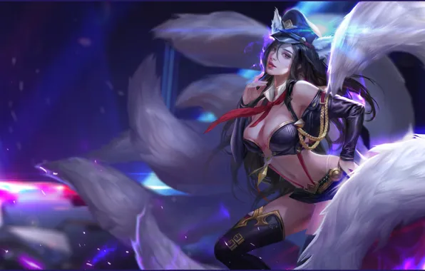 Picture the game, fantasy, art, League of Legends, illustrator, work, Ari, li miao, Magic Paradise a …