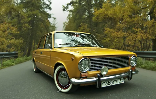 Retro, tuning, penny, classic, retro, front, classic, Lada