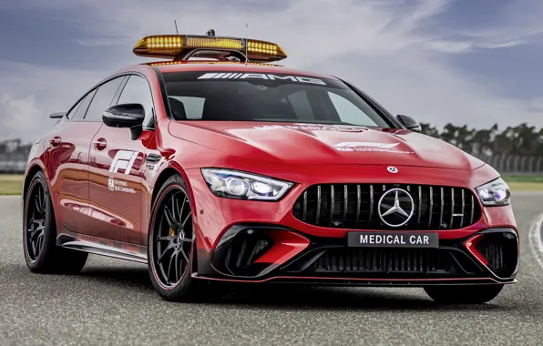 Exterior, Medical Car, Mercedes-AMG, 2022, GT 63 S, Mercedes-AMG GT 63 S F1 Medical Car