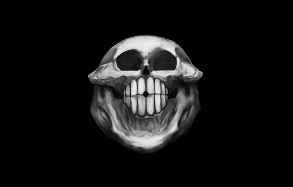 Sake, white, black, bones