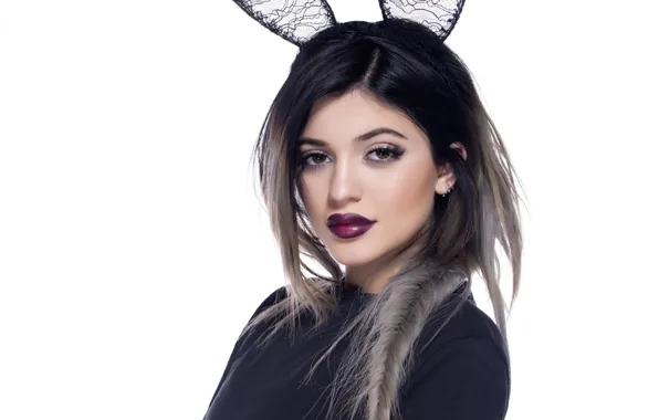 Picture portrait, makeup, celebrity, Kylie Jenner