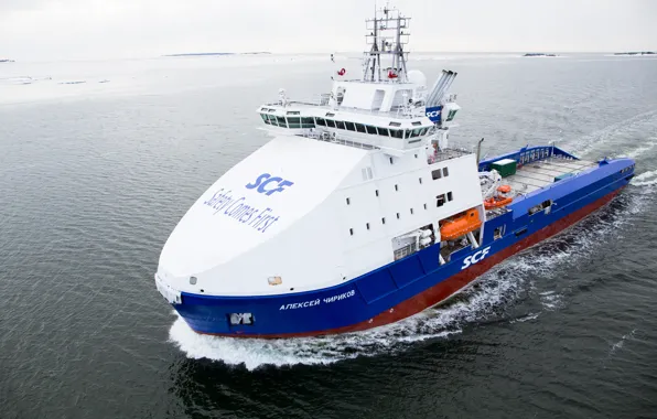 The ocean, Sea, Court, The ship, Rendering, Vessel, SCF, Offshore