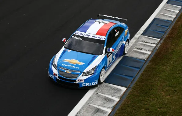 Background, Wallpaper, track, Chevrolet, race, car, Cruze, WTCC