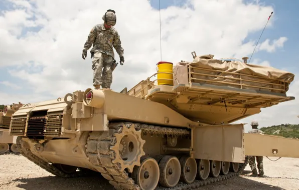 Desert, Iraq, Abrams, Abrams