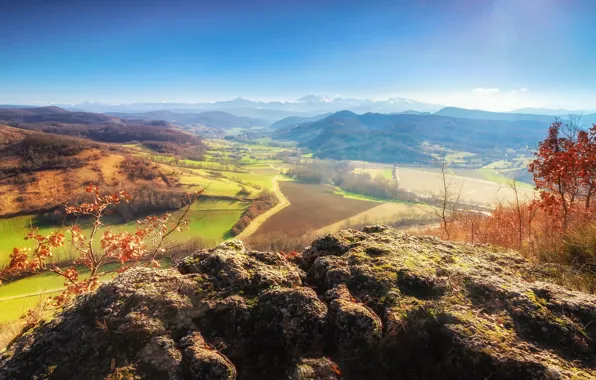 Landscape, nature, beauty, plain, panorama