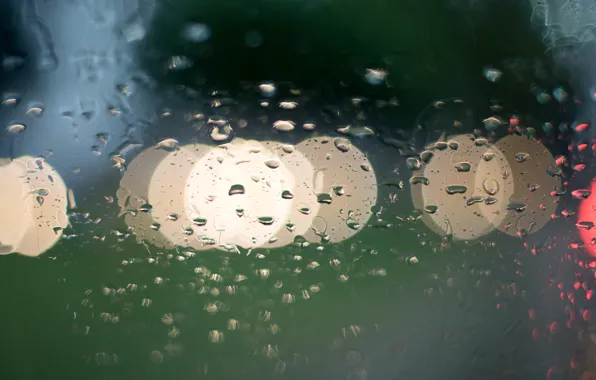 Water, drops, surface, background