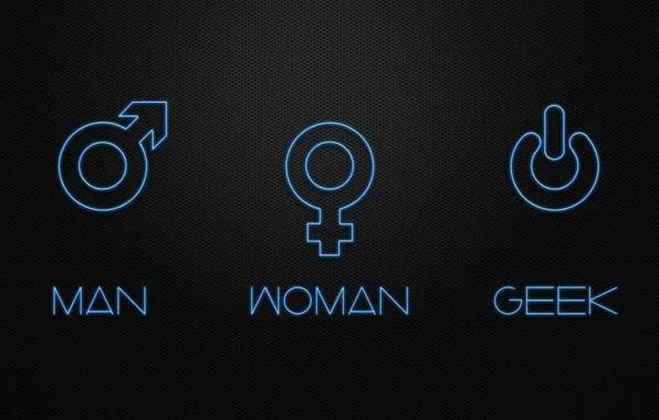 TEXT, LETTERS, MAN, CHARACTERS, WOMAN, GEEK