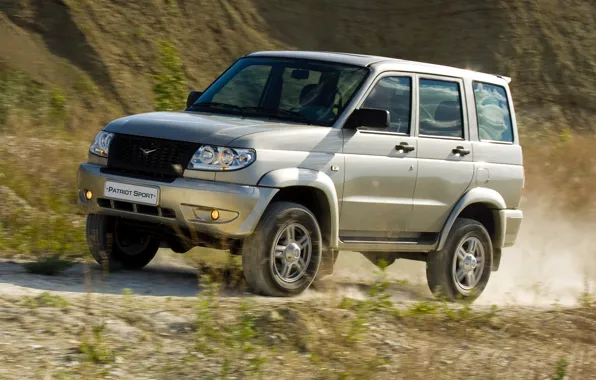 Picture nature, background, SUV, the roads, car, 4x4, off-road, Uaz