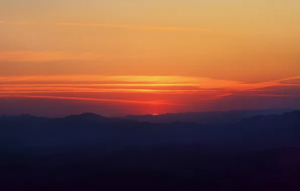 Picture the sky, the sun, sunset, valley, Brazil, Lena Lopes рhotography, Minas Gerais, fire