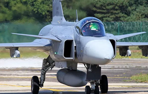 Multipurpose, Gripen, CAN JAS 39, fighter takeoff