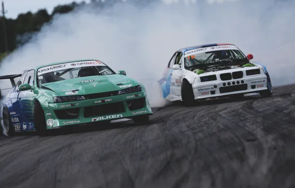 Bmw, nissan, drift, silvia