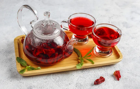 Tea, kettle, Cup