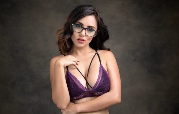 Chest, sexy, pose, background, model, portrait, makeup, piercing