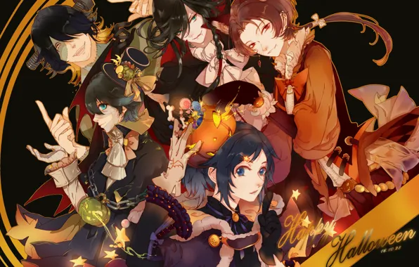 Touken Ranbu, Kashu Kiyomitsu, Horikawa Kunihiro, Yamato no kami yasusada, Orange Bow, Nagas Length Kotetsu, …