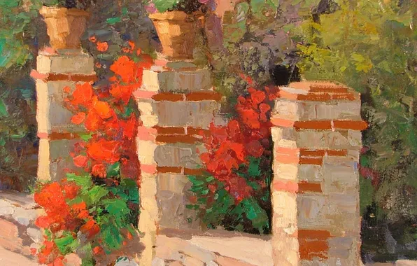 Picture art, Sean Wallis, Stone And Mortar