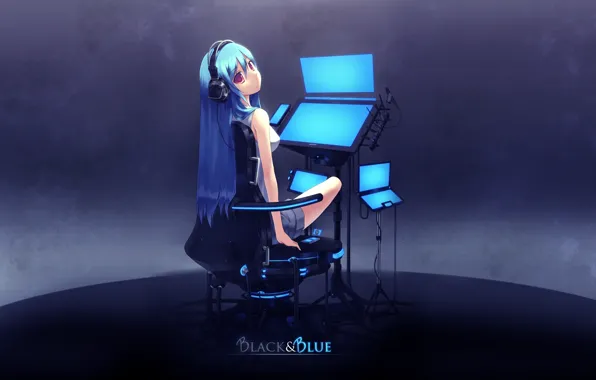 Headphones, Hatsune Miku, Vocaloid