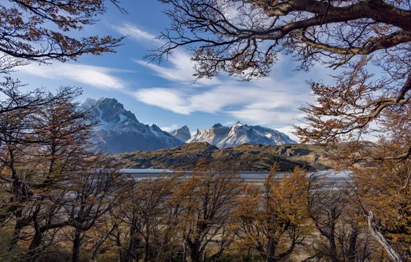 Mountains, Andes, Patagonia