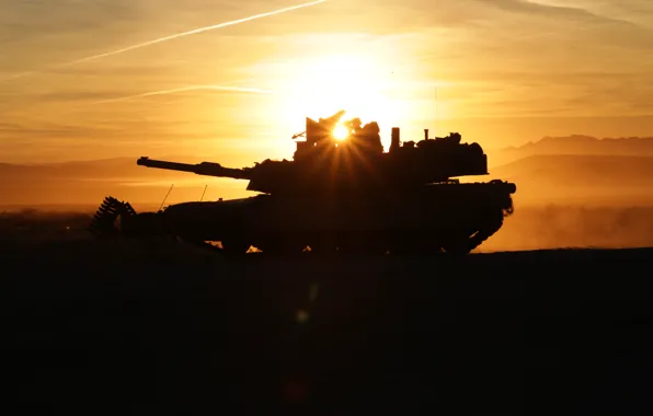 Weapons, tank, M1A2 Abrams